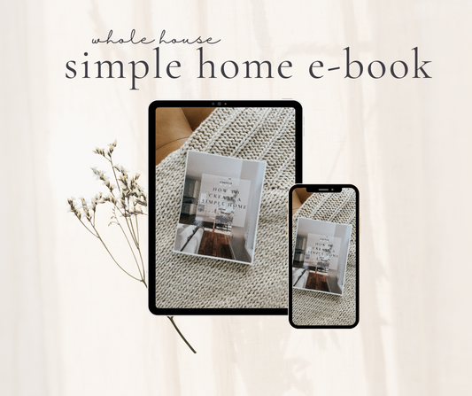 SIMPLE HOME E-BOOK