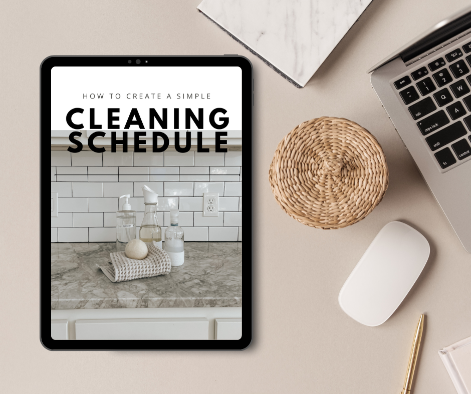 WEEKLY CLEANING SCHEDULE